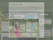Tablet Screenshot of golfclub-am-meer.de